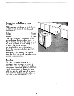 Preview for 9 page of Zanussi ZI 935 Instructions For The Use And Care