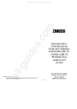 Zanussi ZI 9454 Instruction Booklet предпросмотр