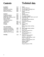 Preview for 2 page of Zanussi ZI959T Instructions For The Use And Care