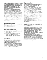 Preview for 5 page of Zanussi ZI959T Instructions For The Use And Care