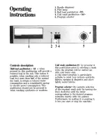 Preview for 7 page of Zanussi ZI959T Instructions For The Use And Care