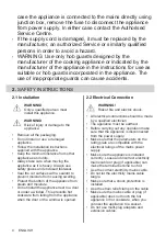 Preview for 4 page of Zanussi ZIFN633K User Manual