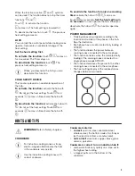 Preview for 9 page of Zanussi ZIL6470CB User Manual