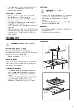 Preview for 5 page of Zanussi ZIT6470CB User Manual