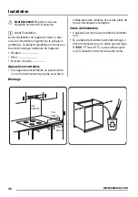 Preview for 42 page of Zanussi ZIT64X User Manual