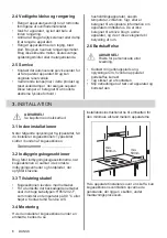 Предварительный просмотр 6 страницы Zanussi ZIT8470CB User Manual