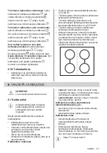 Предварительный просмотр 57 страницы Zanussi ZIT8470CB User Manual