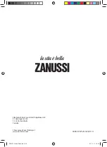 Preview for 39 page of Zanussi ZJP1250 Instruction Book