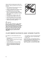 Preview for 9 page of Zanussi ZK 24/11 R4 Instruction Booklet