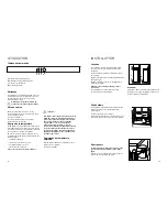 Предварительный просмотр 5 страницы Zanussi ZK 24/9 AGO Instruction Booklet