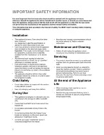 Preview for 2 page of Zanussi ZK 56/38 RF Instruction Booklet