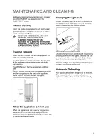 Предварительный просмотр 11 страницы Zanussi ZK 56/38 RF Instruction Booklet