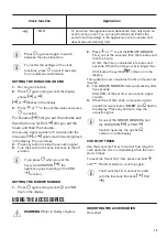 Предварительный просмотр 13 страницы Zanussi ZKC44500XA User Manual