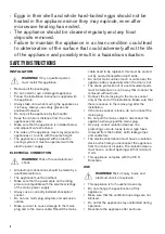 Preview for 4 page of Zanussi ZKC44510XA User Manual