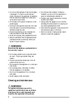 Preview for 4 page of Zanussi ZKC5030 User Manual