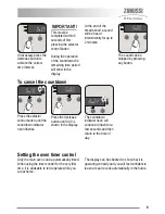 Preview for 9 page of Zanussi ZKC5030 User Manual