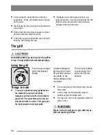 Preview for 14 page of Zanussi ZKC5030 User Manual