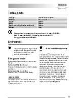 Preview for 31 page of Zanussi ZKC5030 User Manual