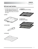 Предварительный просмотр 7 страницы Zanussi ZKC6040 User Manual