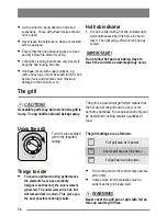 Предварительный просмотр 14 страницы Zanussi ZKC6040 User Manual