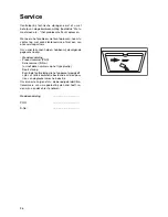 Предварительный просмотр 36 страницы Zanussi ZKF 650 LX Installation And Operating Istructions