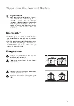 Preview for 7 page of Zanussi ZKF641F Installation And Operating Instructions Manual