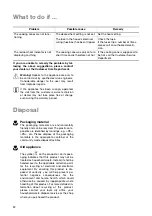 Preview for 22 page of Zanussi ZKF641F Installation And Operating Instructions Manual