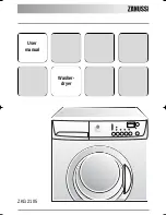 Zanussi ZKG 2105 User Manual preview