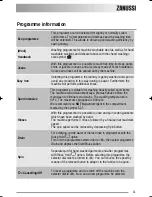 Preview for 11 page of Zanussi ZKG 2105 User Manual