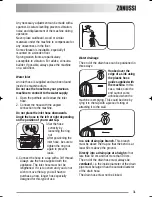 Preview for 31 page of Zanussi ZKG 2105 User Manual