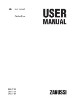 Предварительный просмотр 1 страницы Zanussi ZKG 7125 User Manual