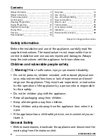 Preview for 2 page of Zanussi ZKG 7143 User Manual