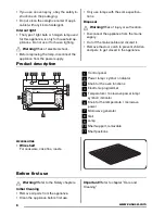 Preview for 6 page of Zanussi ZKG44500X User Manual