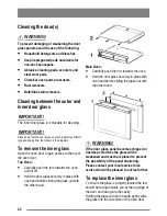 Предварительный просмотр 22 страницы Zanussi ZKG5530 User Manual