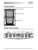 Предварительный просмотр 5 страницы Zanussi ZKG6040ZKG6040WFN User Manual