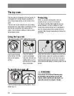 Предварительный просмотр 18 страницы Zanussi ZKG6040ZKG6040WFN User Manual