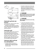 Предварительный просмотр 28 страницы Zanussi ZKG6040ZKG6040WFN User Manual