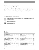 Предварительный просмотр 2 страницы Zanussi ZKH 2105 User Manual