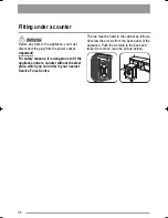 Предварительный просмотр 34 страницы Zanussi ZKH 2105 User Manual