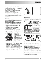 Предварительный просмотр 31 страницы Zanussi ZKH 2145 User Manual