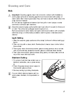 Предварительный просмотр 27 страницы Zanussi ZKH 863 LX Installation And Operating Instructions Manual