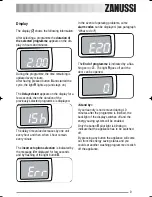 Предварительный просмотр 9 страницы Zanussi ZKI 525 User Manual