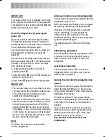 Предварительный просмотр 18 страницы Zanussi ZKI 525 User Manual