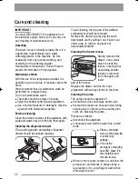 Предварительный просмотр 22 страницы Zanussi ZKI 525 User Manual