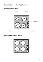 Preview for 5 page of Zanussi ZKL 64 X Installation And Operating Instructions Manual