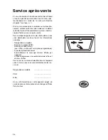 Предварительный просмотр 36 страницы Zanussi ZKL64N Installation And Operating Instructions Manual