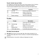 Preview for 7 page of Zanussi ZKT 641 F Installation And Operating Instructions Manual