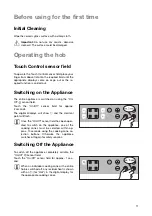 Preview for 11 page of Zanussi ZKT 650 D Installation And Operating Instructions Manual