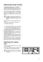 Preview for 13 page of Zanussi ZKT 650 D Installation And Operating Instructions Manual