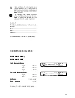 Предварительный просмотр 21 страницы Zanussi ZKT 662 HN Operating Instructions Manual